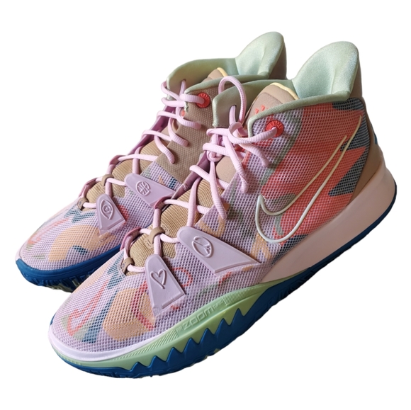 Nike • Mens Size 16 • Kyrie 7  1 World 1 People • Regal Pink • Basketball Shoes - Picture 2 of 15